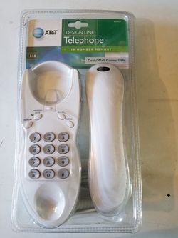 New landline phone