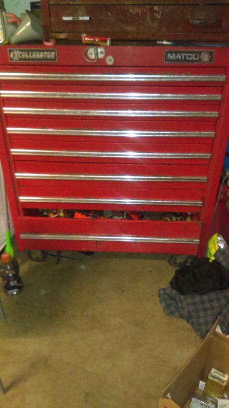 Matco 8 drawer tool box