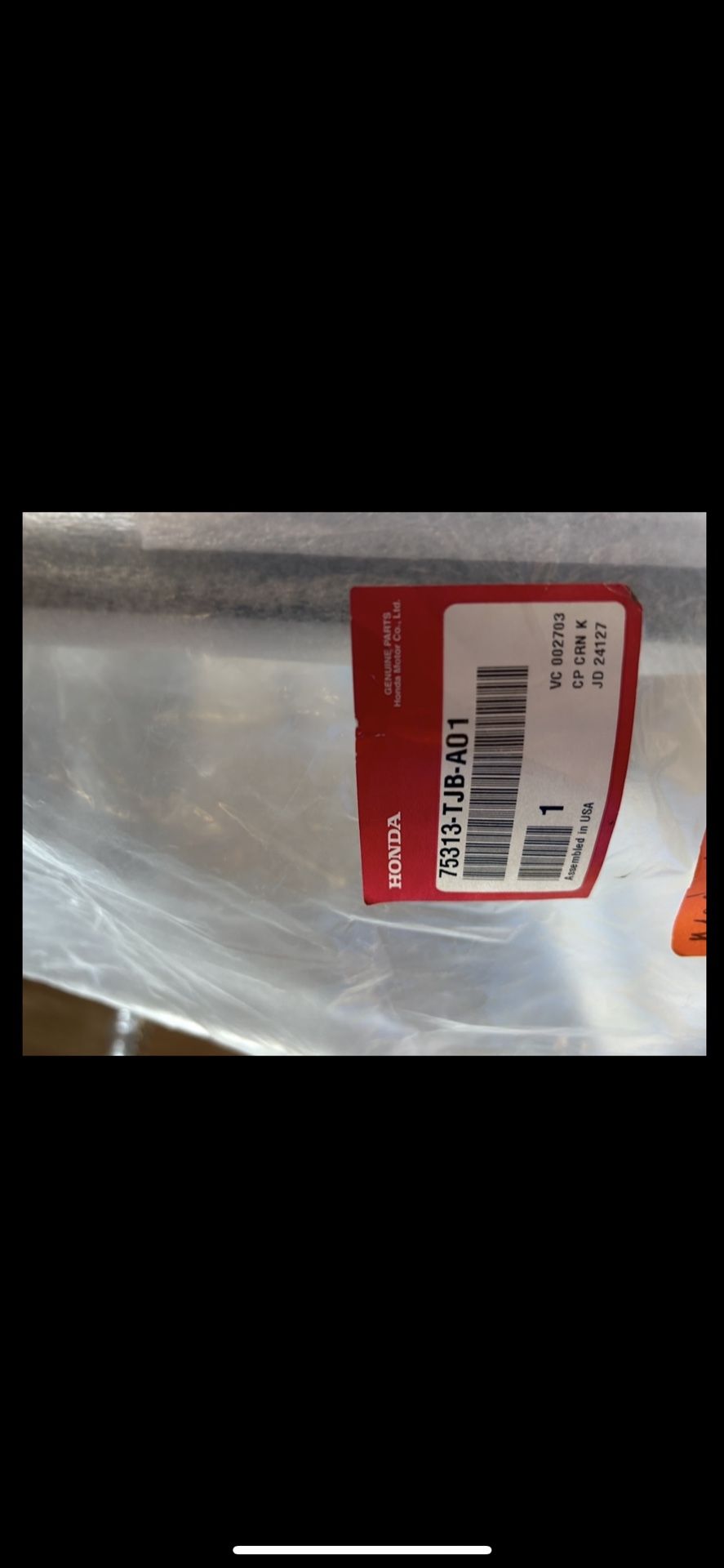 2019-2025 Acura RDX Door Weatherstrip