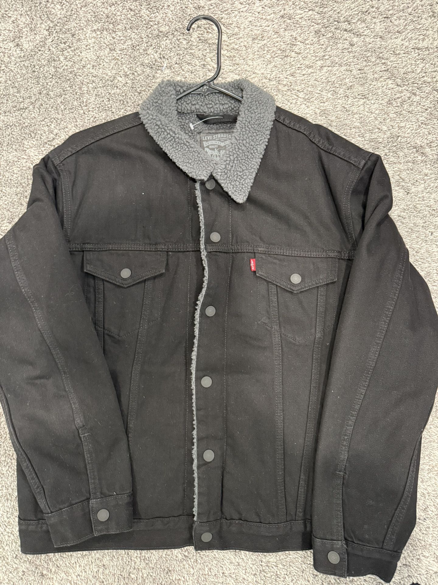 MENS SHERPA LEVIS DEMIN JACKET