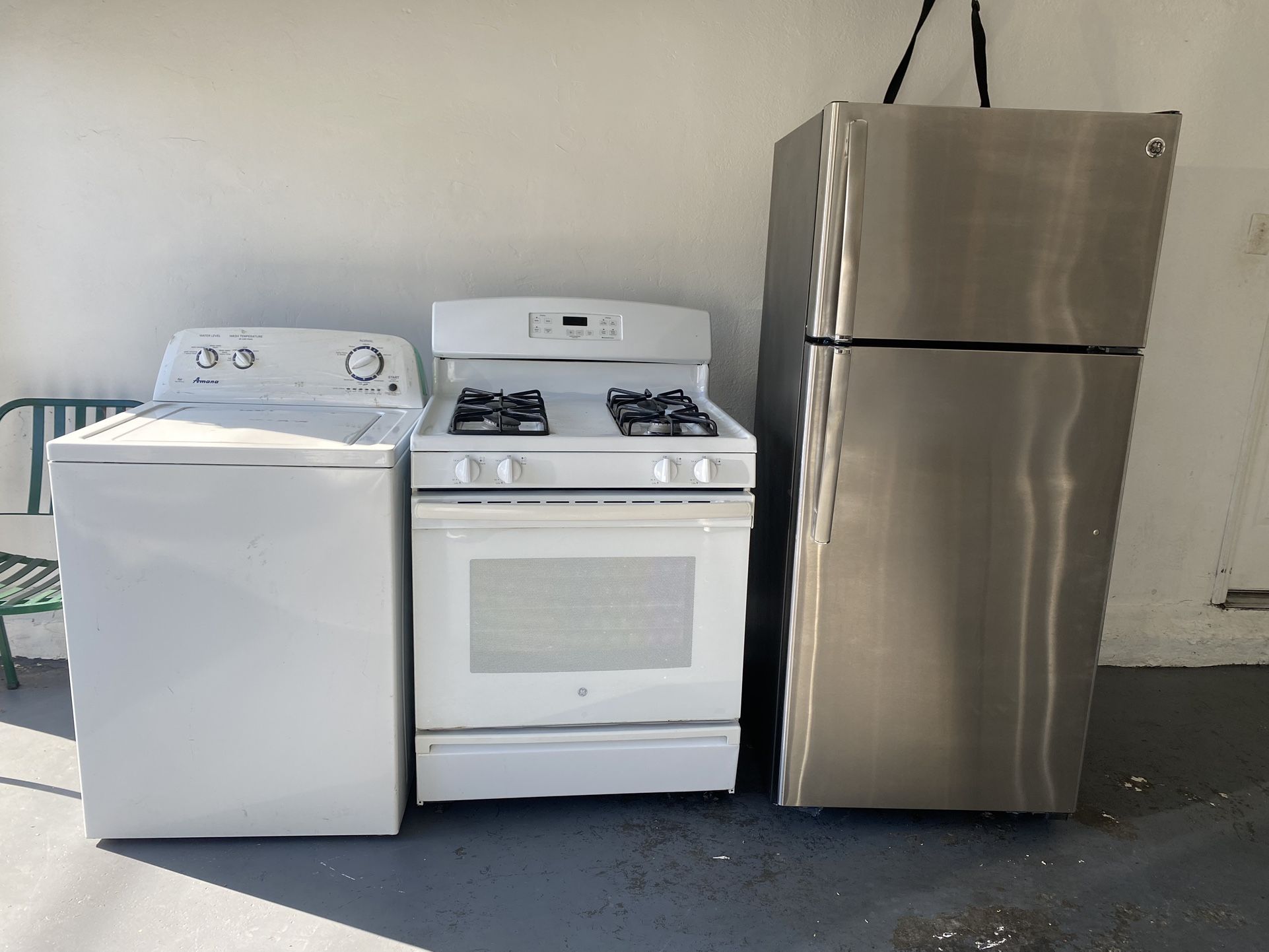 Refrigerator Washer Stove