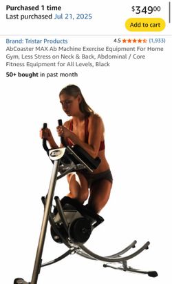 AbCoaster MAX Ab Machine