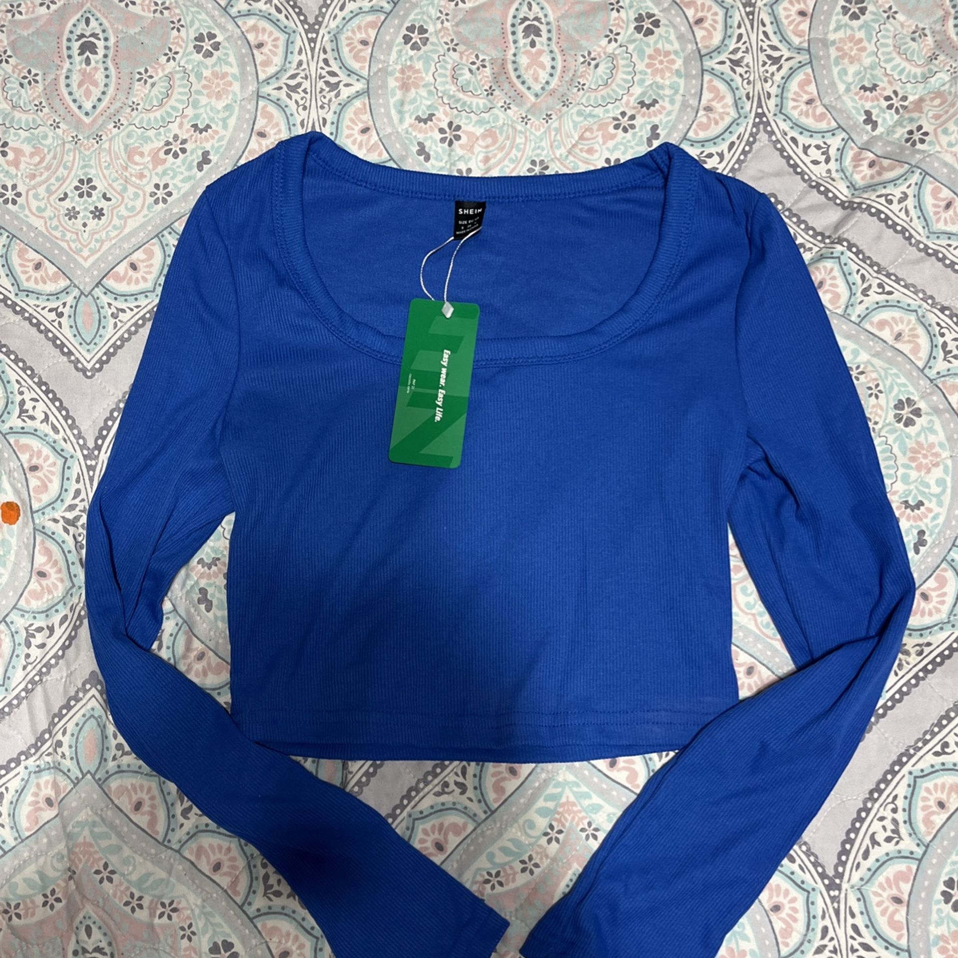 Long Sleeve Crop Top