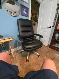 Office chair,  Beautyresf Platinum Sofil Bonded Leather.