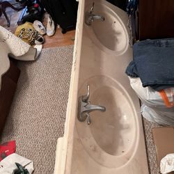 Double Bathroom Sink