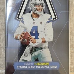 SEALED 2025 Mosaic JUMBO Stained Glass Cards. (With Bonus!)