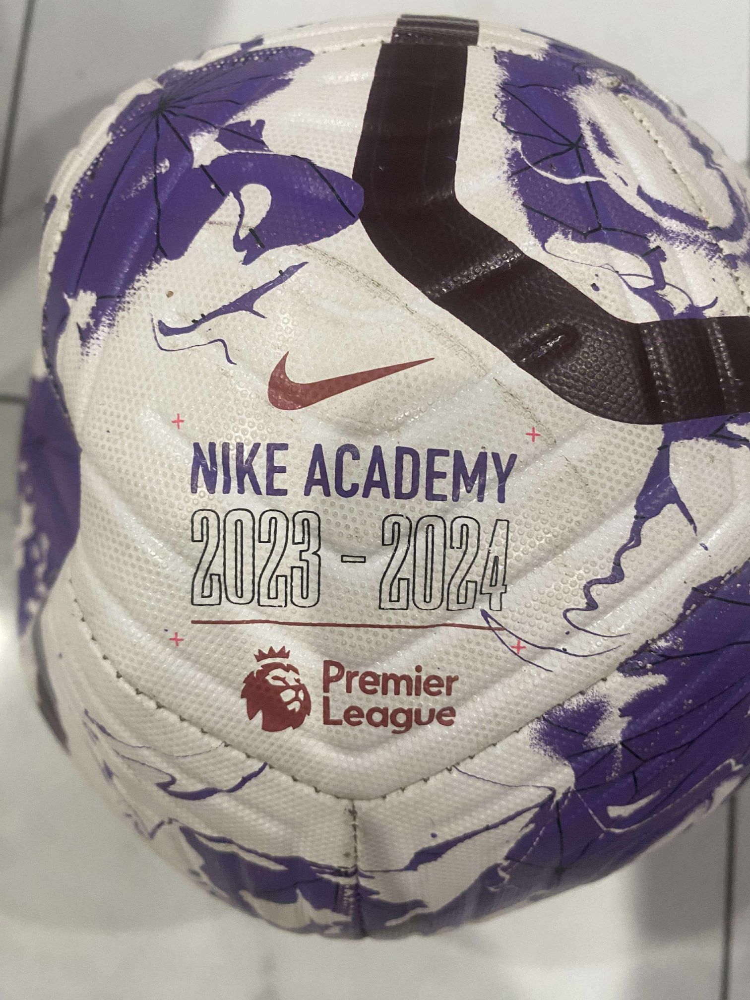 Nike Academy Team Soccer Ball Size 5- Premier League Official Match Ball