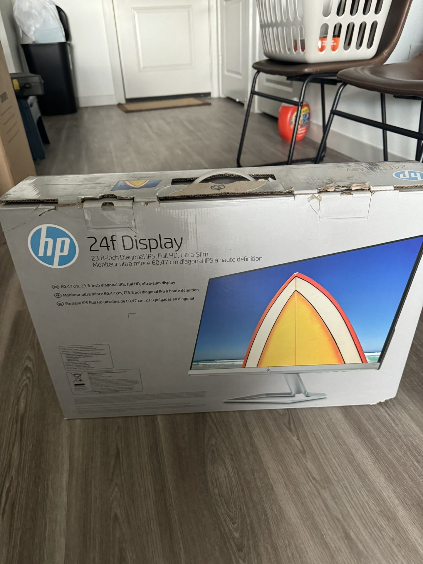 HP 24f Monitor Original Box HDMI Included