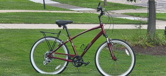 JAMIS HUDSON COMFORT BIKE - STEP OVER - LOCKOUT SUSPENSION - WITH ACCESSORIES - PROFESSIONAL TUNE