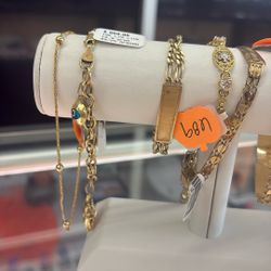 Bracelet 10kt And 14kt Different Prices We Do Offer Layaway 10% Down 