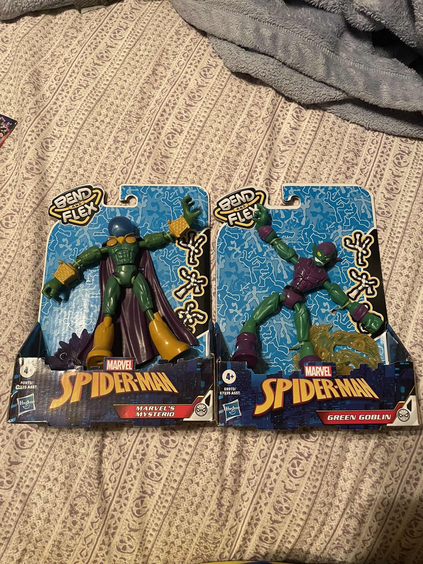 Spider-Man bend and flex