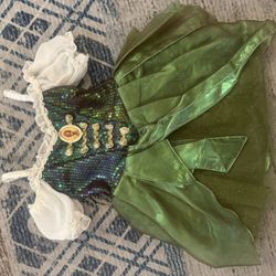 Disney Store, Zarina, Tinkerbell & The Pirate Fairy, Princess/Pirate Costume, Size 2t