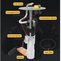 Fuel Pump Assembly Compatible with Polaris RZR 800 / RZR S 800 & RZR 4 (contact info removed) 2009 2010 Replaces 24-71019 