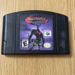 Nintendo 64 Batman Beyond 