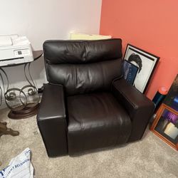 Leather Recliner 