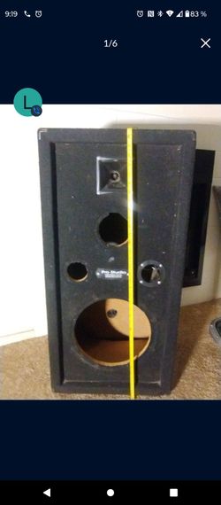 Cajón para bocinas