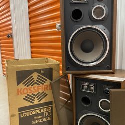 KOSSFIRE 10” Speakers