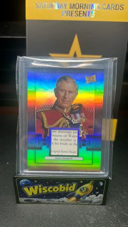 King Charles Pieces of history refractor relic 03/50