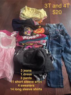 Girl clothes 3-4T