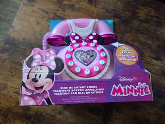 Disney Jr. Minnie Mouse Ring Me Rotary Phone