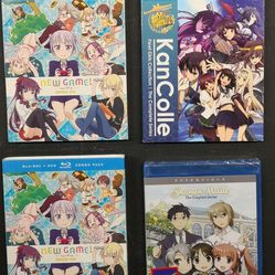 Anime- Blue Ray - DVD Movies (NEW)