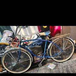 1960s Schwinn with lowrider 26 inch rims