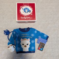 American Girl Doll Silly Hanukkah Sweater 