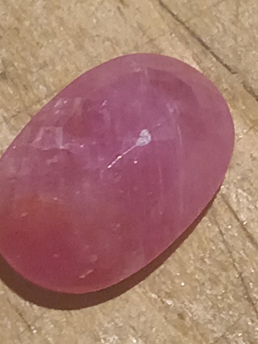 2.06 Carat Unheated Ruby Gemstone Very Good Color Grade