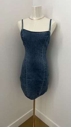 New! Denim Mini Dress XS 
