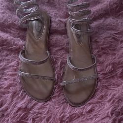 Atalina Wrap Around Leg Sandals 