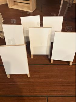 White boards for party decor