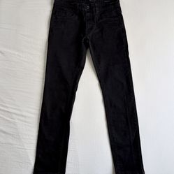 Kenneth Cole Men's Jeans Slim Fit in Black Stretch size 30x32