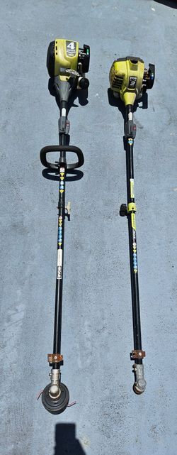 Two gas powered weed eaters