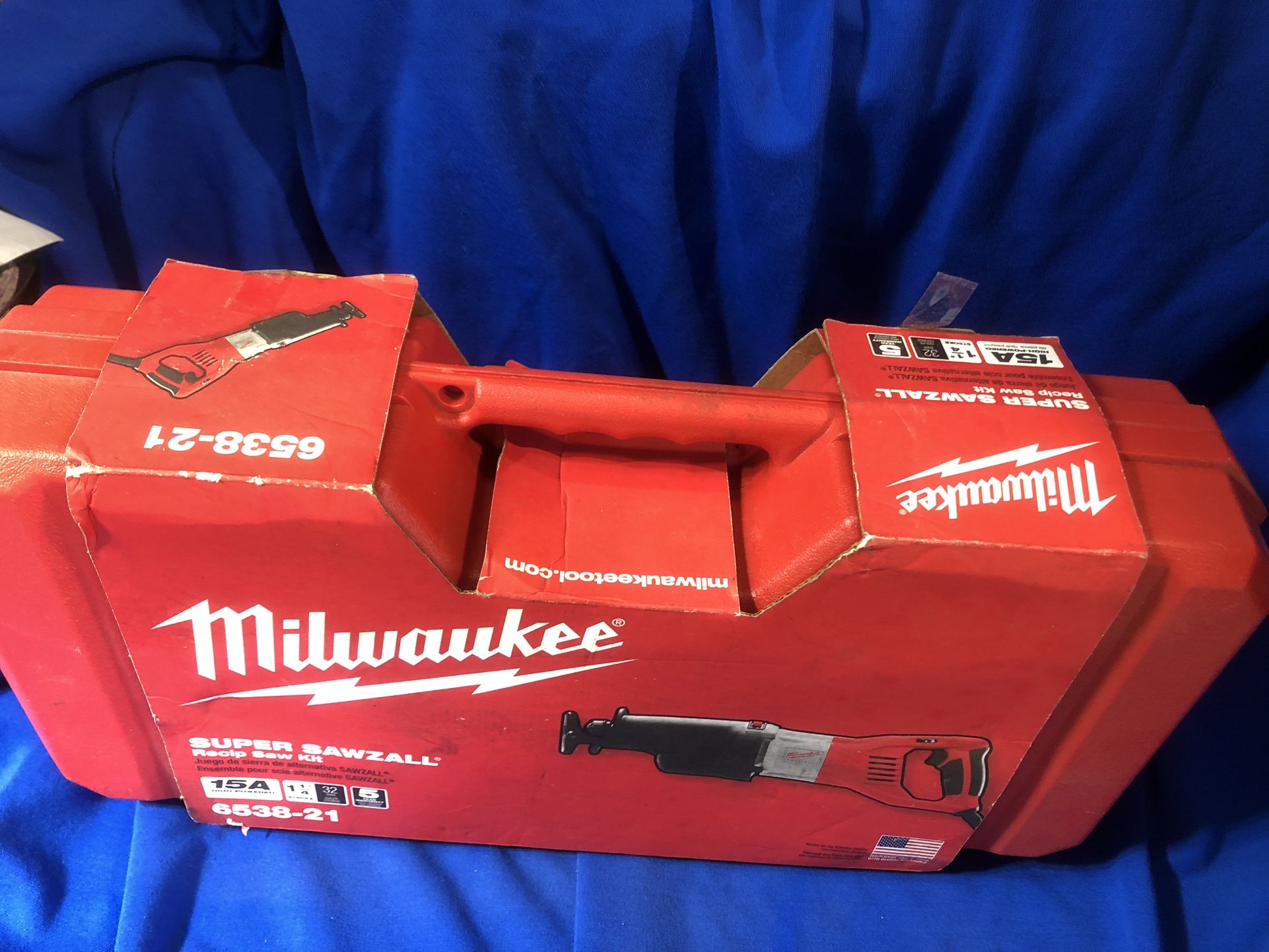 Milwaukee Super Sawzall Recip Saw Kit