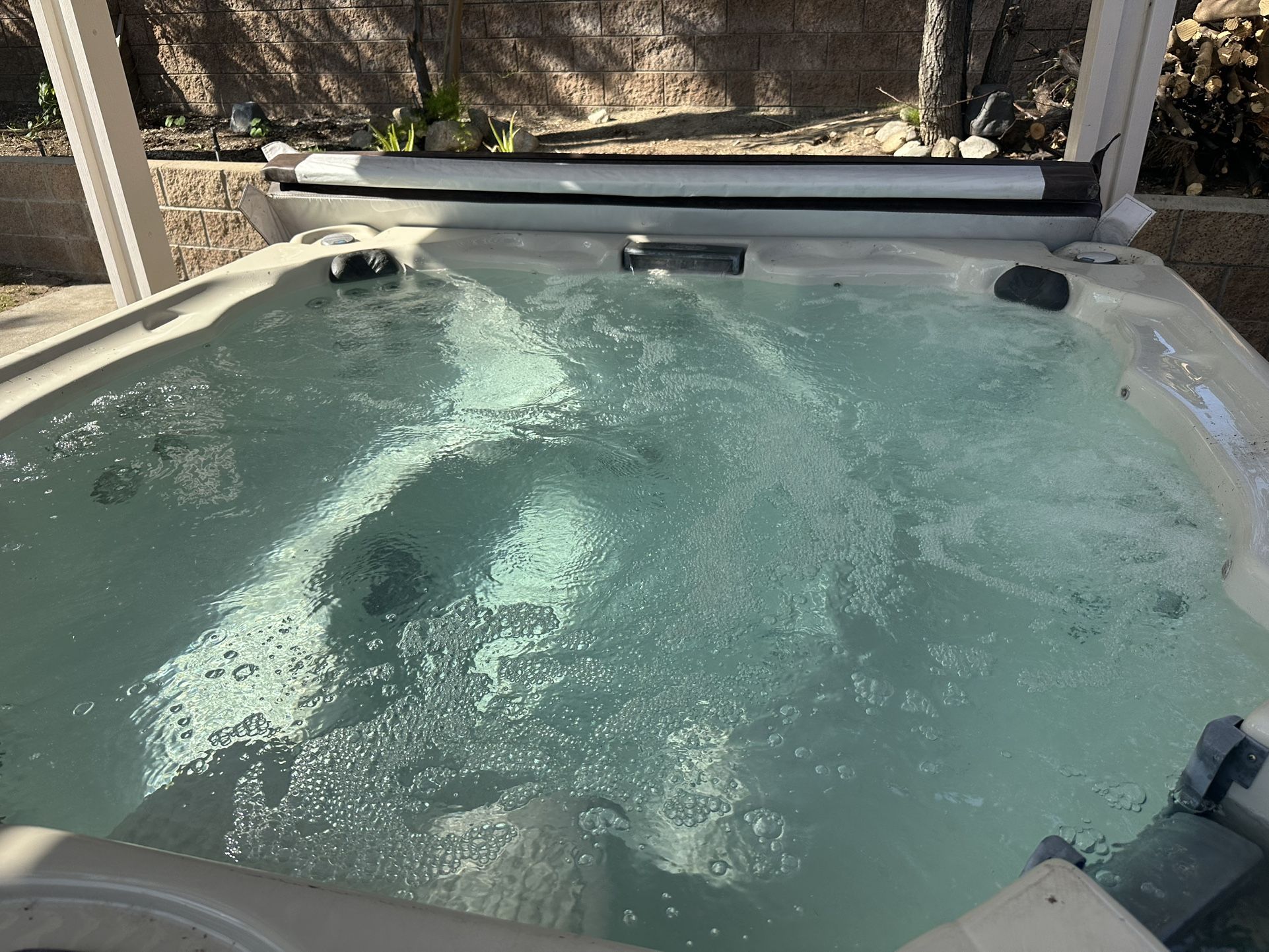 Cal Spa, Dual Pump And Full Cover Included.