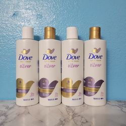 Dove silver 2 shampoo 2 conditioner