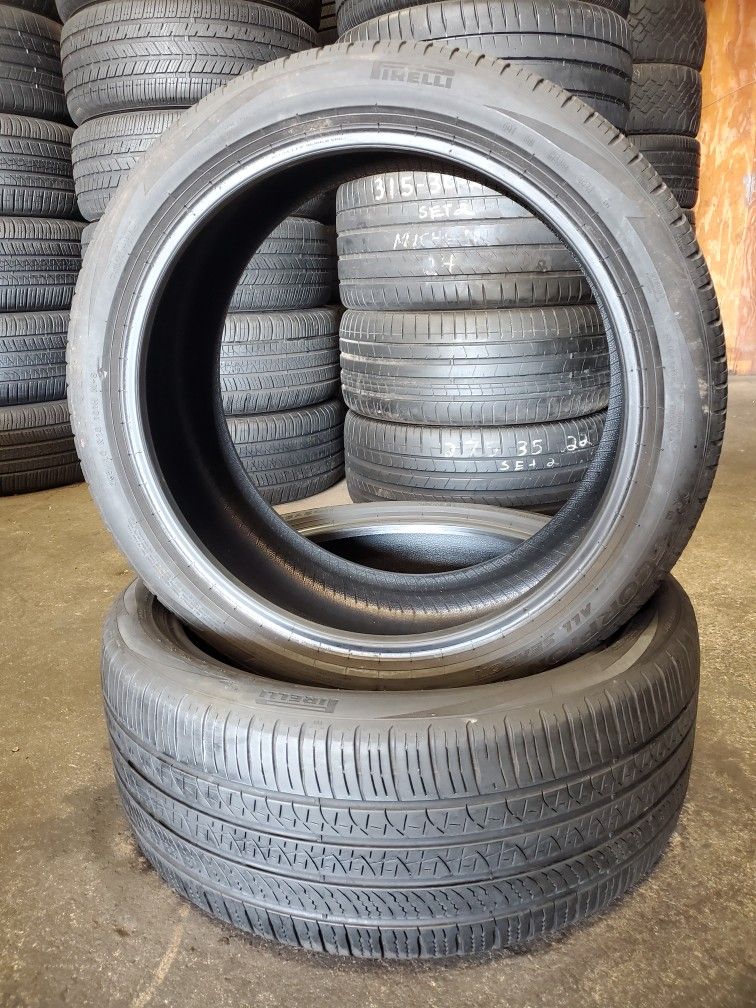 π₯ (2) 255 40 20 Pirelli Scorpion All Season Tires