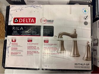Delta Rila Two Handle Widespread Bathroom Faucet