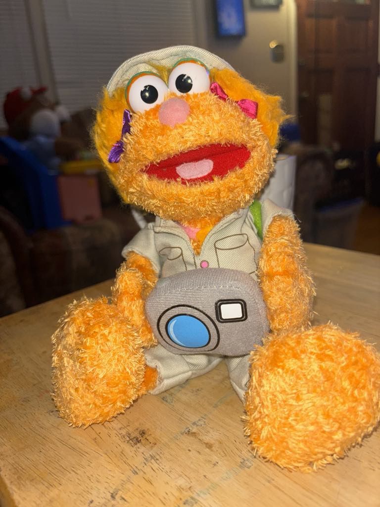 Zoe Sesame Street Plush Doll