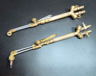 2 Victor CA1350 Cutting Torches w/ 100FC Handles - Pro Grade