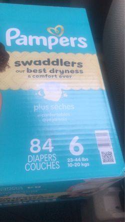Pampers swaddlers size 6
