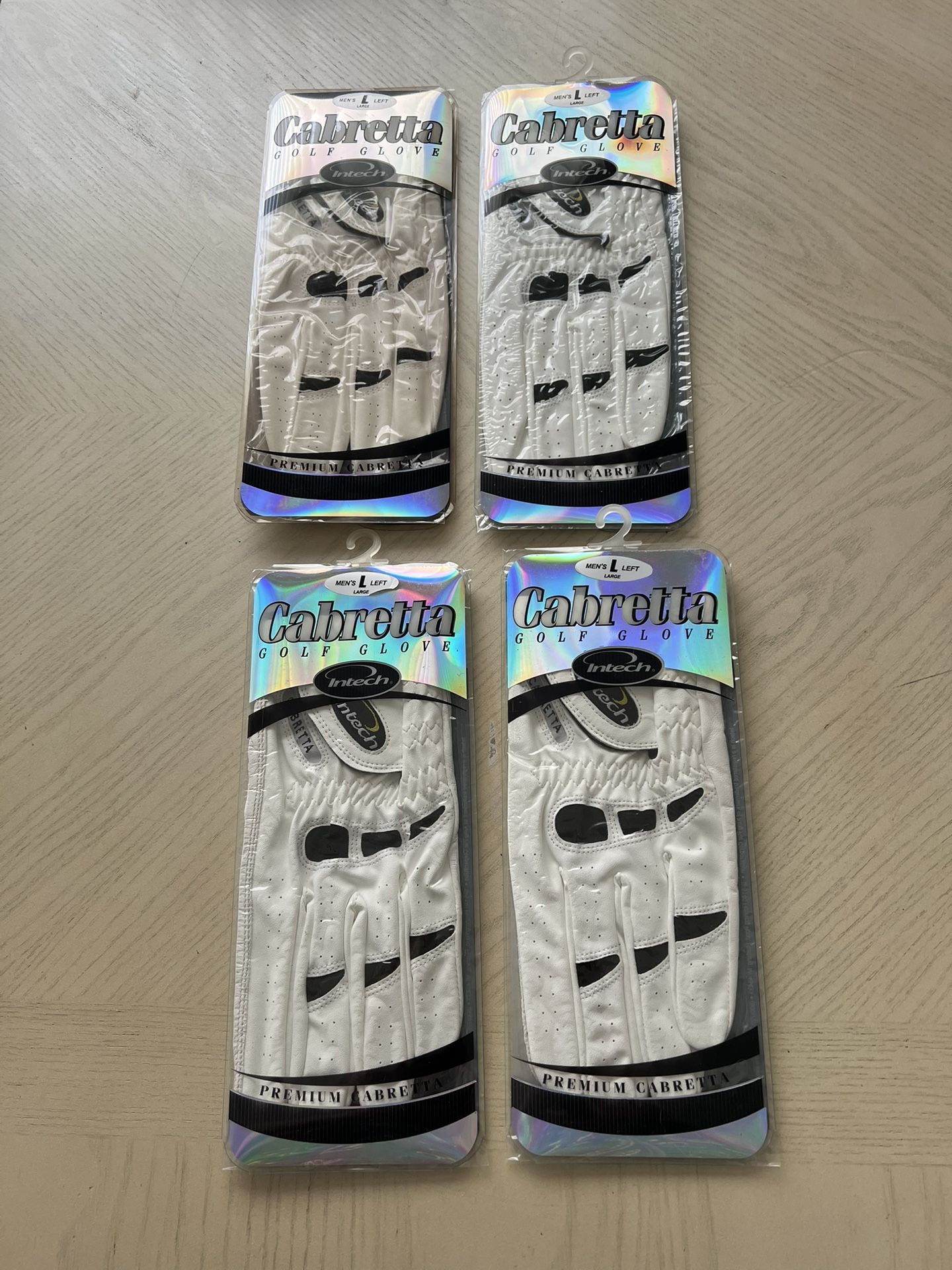 Cabretta Golf Gloves / 4 Gloves