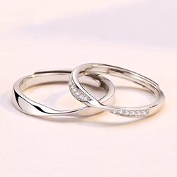 New Gorgeous S925 Couples Rings For Lovers