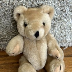 Vintage posable mini teddy bear plush toy