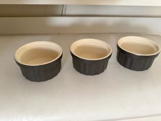 Set of 3 Ceramic Ramekins