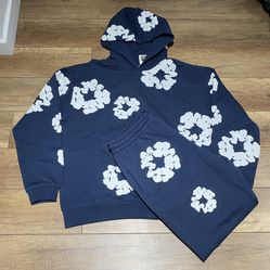 Denim Tears Navy Sweatsuit 