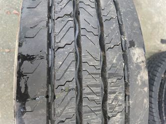 2- Continental 225/70/19.5 Used Tires