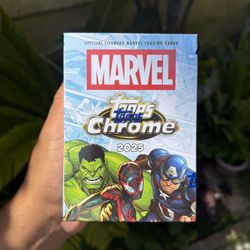 2025 Topps Marvel Comics Chrome Value Box LOT OF 4