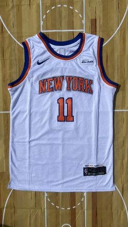New York Knicks 2025 Home Jalen Brunson #11 White NBA Jersey