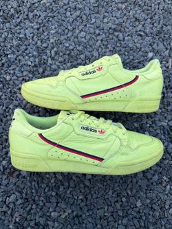 adidas Continental Semi Frozen Yellow Size 8M 9.5W